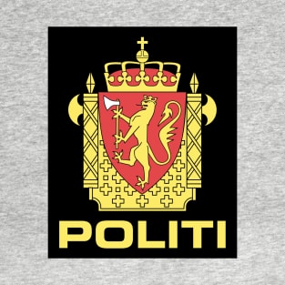 Norwegian Police (large) T-Shirt